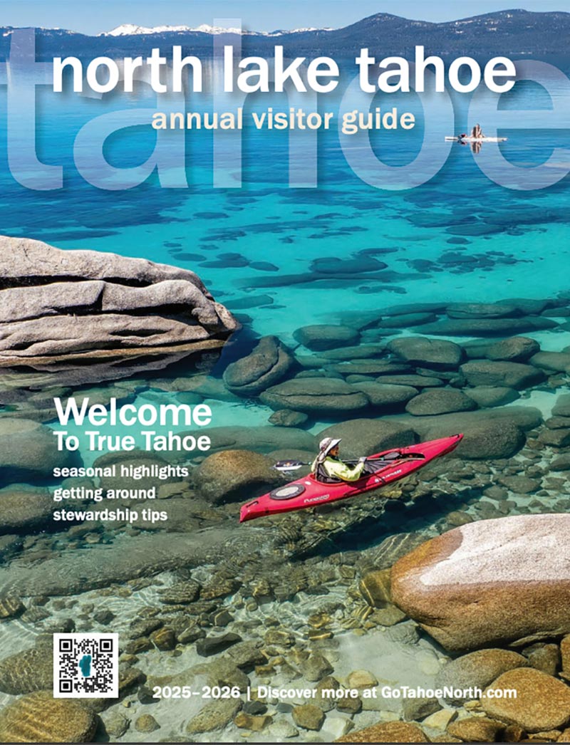 North Lake Tahoe Visitor Guide 2025 cover